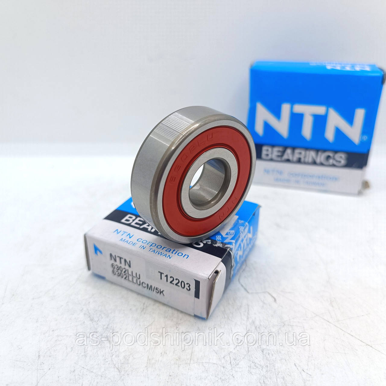Підшипник 6302 LLU / 6302 2RS (15x42x13) NTN, фото 1