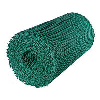 Сетка пластиковая садовая зеленая сота 20х20 мм размеры 0,5х30 м ТР