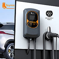 Зарядное устройство к электромобилю 11 кВт 16А 3-фази Type 2 Charging Station WI-FI FEYREE