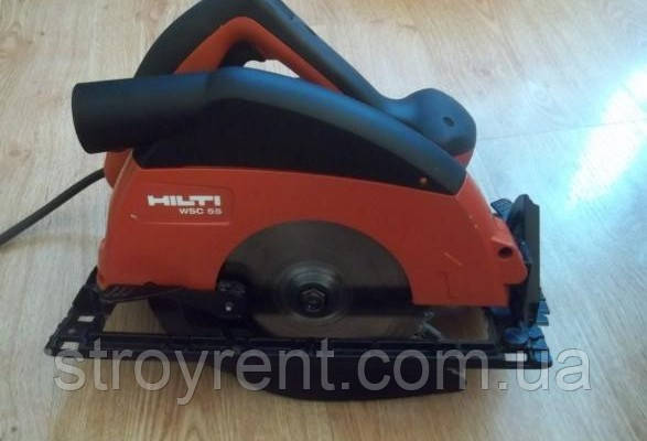 Циркулярная пила ручная Hilti WSC 55 - аренда, прокат - фото 2 - id-p412713707