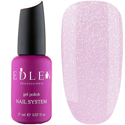Каучукова база EDLEN Professional Cover Base OPAL №61, 17 мл пудра зі сріблястим шиммером, фото 1
