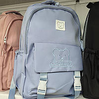 Школьный рюкзак дитячий, городской рюкзак Голубой