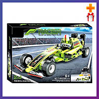 Детский конструктор гоночный автомобиль Формула 1 T1004 226 деталей + Подарок