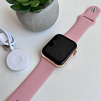 Смарт часы Фитнес браслет трэккер Smart Watch Z37 44mm температура пульсометром тонометром розовые + Подарок