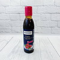 Бальзамічний соус карамелізований Italiamo Crema з малиною Modena I.G.P." 250 мл, Італія