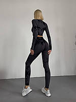 Костюми для фітнесу. Одяг для спортзалу. Рашгард і лосини жіночі., фото 2