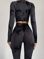 Костюми для фітнесу. Одяг для спортзалу. Рашгард і лосини жіночі., фото 4