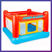 Детский надувной игровой батут 174х174х112 см Jump-o-lene Intex 48260