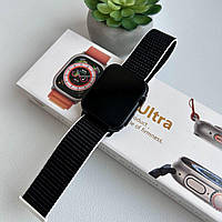 Смарт часы Фитнес браслет трэккер Smart Watch N8 Ultra пульсометром тонометром черные + Подарок