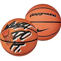 Мяч баскетбольный Nike Everyday Playground 8P GRAPHIC DEFLATED размеры 5,6,7 резиновый (для игры на улице)