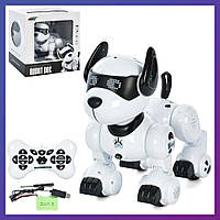 Детский Робот Интерактивная собака на пульте K27 свет звук