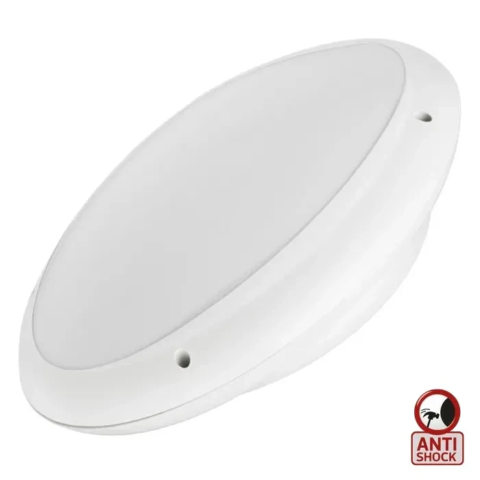 Світильник пластиковий Акуа Опал Овал білий, фото 1