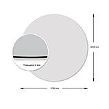 Дзеркало акрилове самоклеюче 330х330х2мм SW-00000750, фото 3