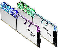 Оперативная память для ПК G.Skill Trident Z Royal Silver 16GB (2x8GB) DDR4 3200MHz (F4-3200C16D-16GTRS)