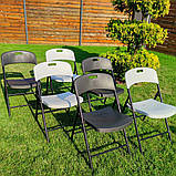 Складний стілець 46х52х79см Чорний SW-00001608, фото 6