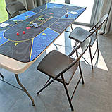 Складний стілець 46х52х79см Чорний SW-00001608, фото 7