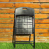 Складний стілець 46х52х79см Чорний SW-00001608, фото 10