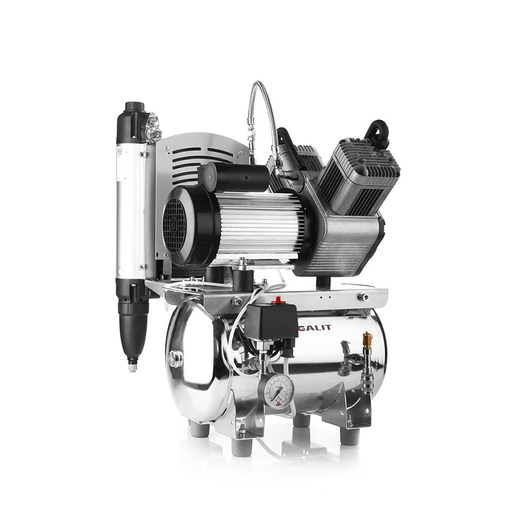 Компресор DUO з мембранним осушувачем для CAD/CAM систем, GALIT
