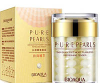 Инновационный увлажняющий крем для лица BIOAQUA Pure Pearls Cream, 60 г.