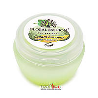 Кремовый ремувер для снятия нарощенных ресниц Global Fashion Cream Remover Hami melon flavor, 10 г