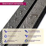 Рейка декоративна PS 2900х120х12мм Сірий мармур SW-00001751, фото 3