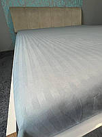 Натяжная простынь на кровать и диван практичная Простыни на резинке Мягкая натяжная простынь на кровать серый