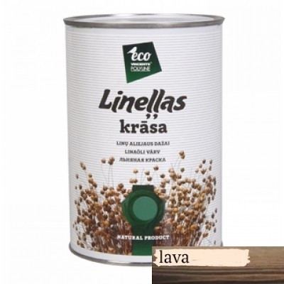 Фарба на основі лляної олії Vincents Polyline Linellas Krasa, 1л (lava), фото 1