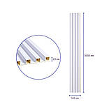 Рейка декоративна WPC стінова 3000х160х23мм Перламутр SW-00001533, фото 3