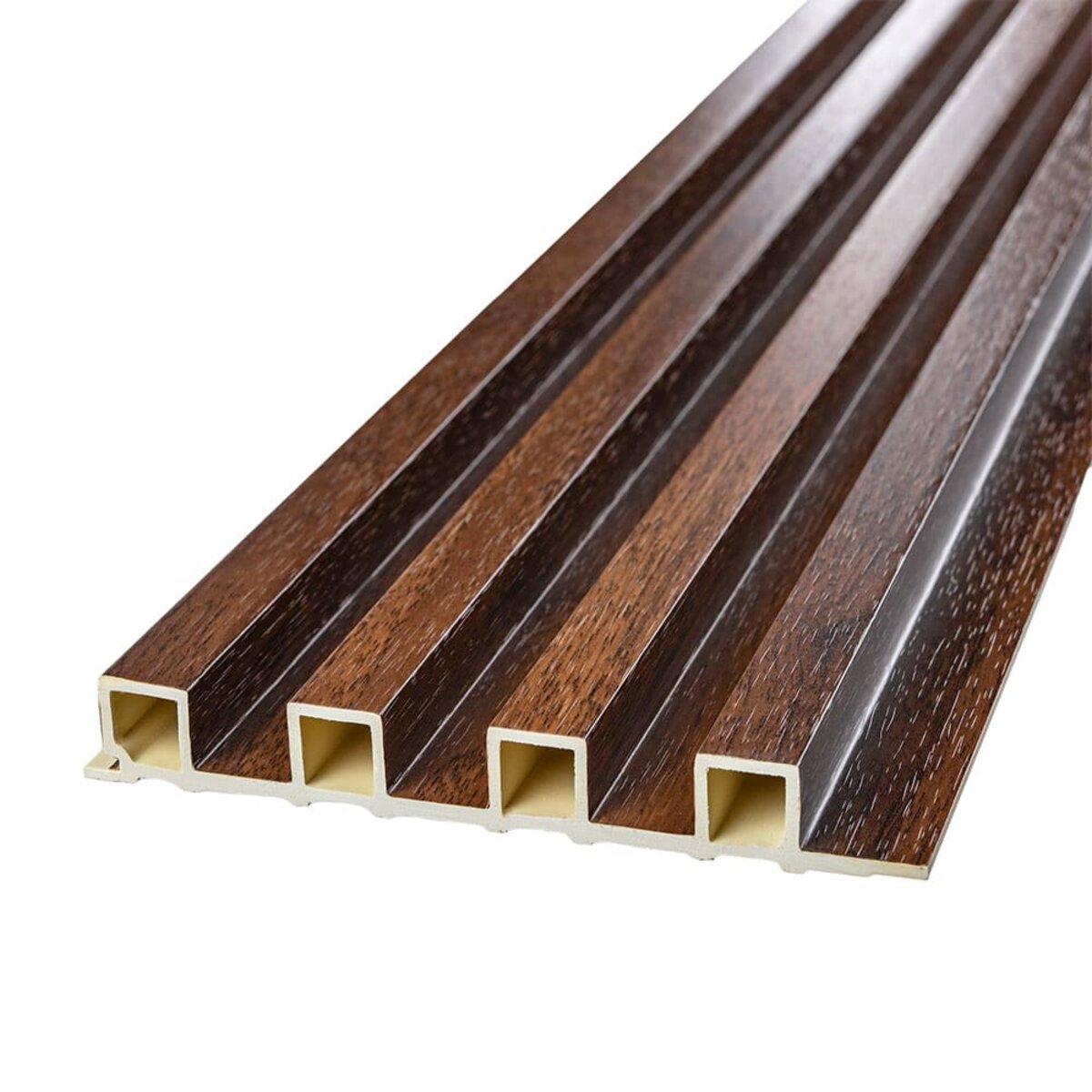 Рейка декоративна WPC стінова 3000х160х23мм Каштан SW-00001536, фото 1
