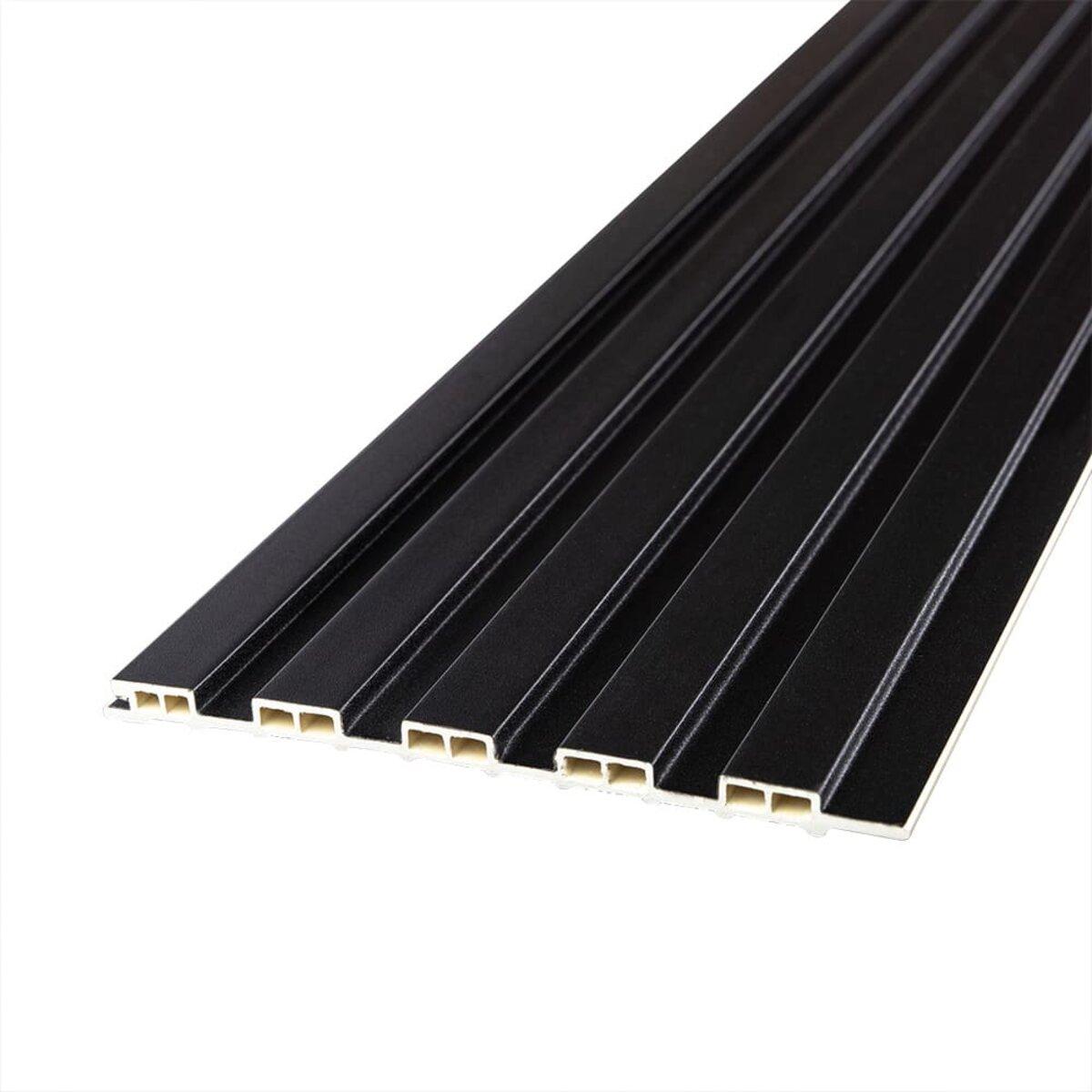 Рейка декоративна WPC стінова 3000х150х9мм Антрацит SW-00001869, фото 1