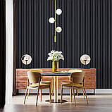 Рейка декоративна WPC стінова 3000х150х9мм Антрацит SW-00001869, фото 7