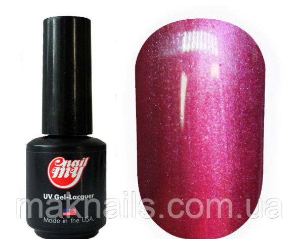 Гель-лак My Nail System № 244 темна фуксія КОТЯЧЕ ОКО 9мл
