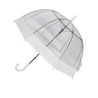 Зонт трость RST RST3466A White подростковый прозрачный z118-2024