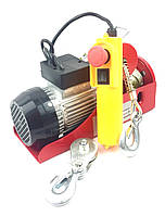 Канатная электрическая лебедка, тельфер электрический стационарный (до 300кг), UYT