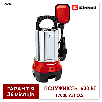 Насос погружной для грязной воды Einhell GC-DP 6315 N 17000 л час Высота 8 м Глубина 5 м