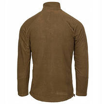 Толстовка флісова койот Helikon-Tex Alpha Tactical Grid Fleece H2147 куртка кофта на блискавці BL-ALT-FG-11-B06, фото 6