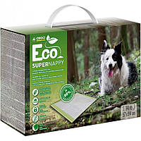 Пеленки для собак Croci Super nappy ECO абсорбирующие 57х54 см 14 шт_TT