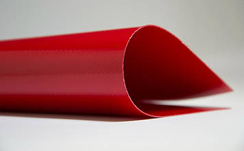 Тентова тканина ПВХ 630 — Червона Бельгія. Водо- та морозостійка