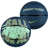 Мяч баскетбольный Nike Everyday Playground 8P GRAPHIC DEFLATED размеры 5,7 резиновый (для игры на улице)