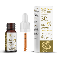 Масло КБД 30% Daily Wellness CBD+CBG Oil масло 10ml Faine Конопляное масло cbd Кбд медицинское масло для сна