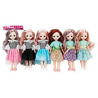 Кукла шарнирная 3396-100 28 см mx