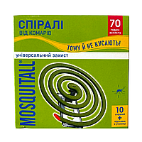 Спирали от комаров Mosquitall (10шт) 60уп/ящ (TV)