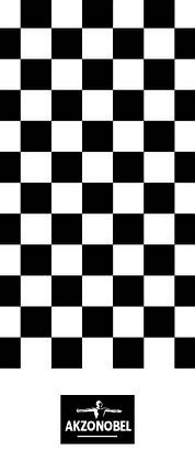 Тест-карта для фарбування (картонна), шахівниця, фото 1