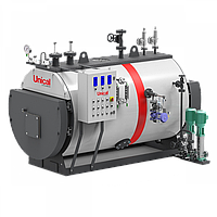 Моноблочные паровые котлы высокого давления UNICAL BAHR с инверсией пламени в топке (341 кВт/500 кг/ч).