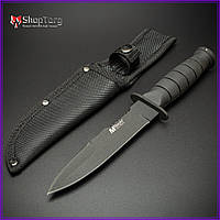 Тактичний ніж M-Tech USA Stilett Fulltang Black армійський з фіксованим лезом мисливський ніж