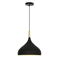 Подвесной светильник-полусфера люстра в стиле лофт Sirius 7558/320 на 1 лампочку черный