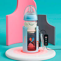Бутылочка для кормления Dr.Green с системой смешивания молока и USB-термостатом 240 мл 3-6 месяцев соска М