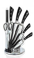 Набор кухонных ножей Edenberg EB-3619-Black 9 предметов черный mx