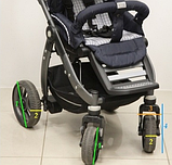 Захисний чохол від бруду на колеса коляски або велосипеда. Діаметр колеса до 35 см. Спанбонд. 1 штука., фото 2