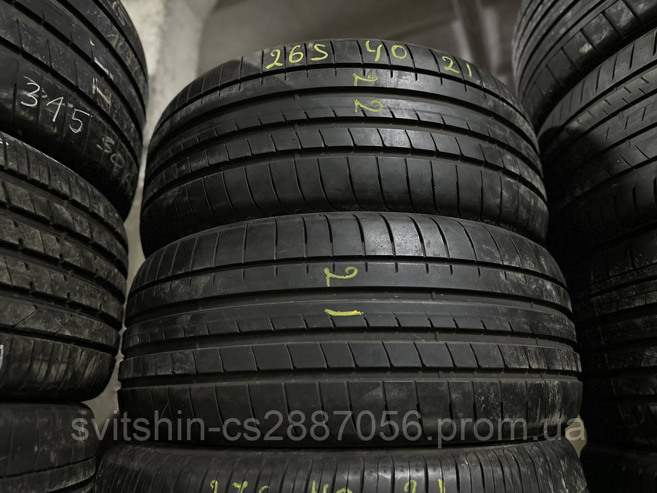 Літні шини 265/40R21 105H Goodyear Eagle F1 asym.5 2022/2021рік, фото 1